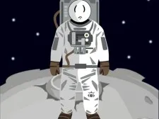 Stickman in space